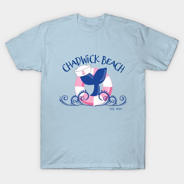 Chadwick Beach Girl T-Shirt by triobyn123